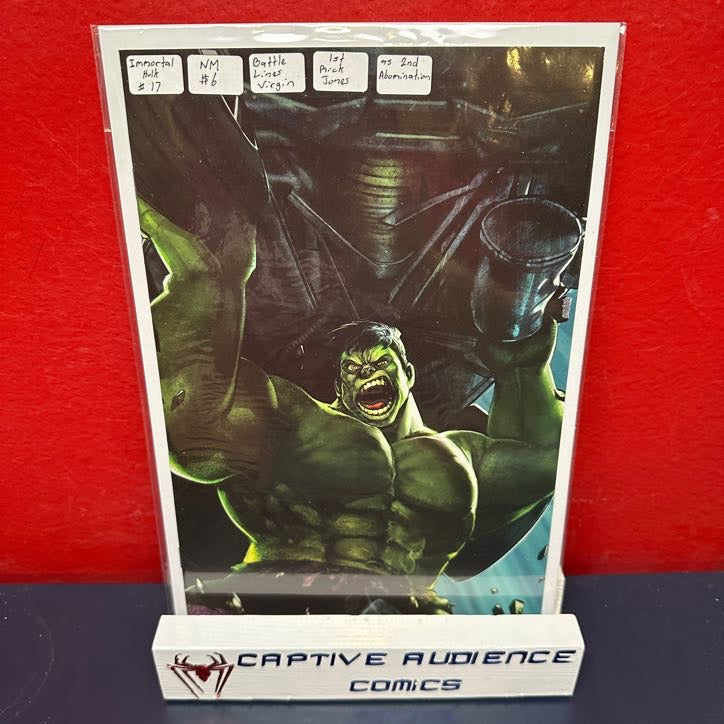 Immortal Hulk, The #17 - Battle Lines Variant 1st Cameo New Abomination - NM
