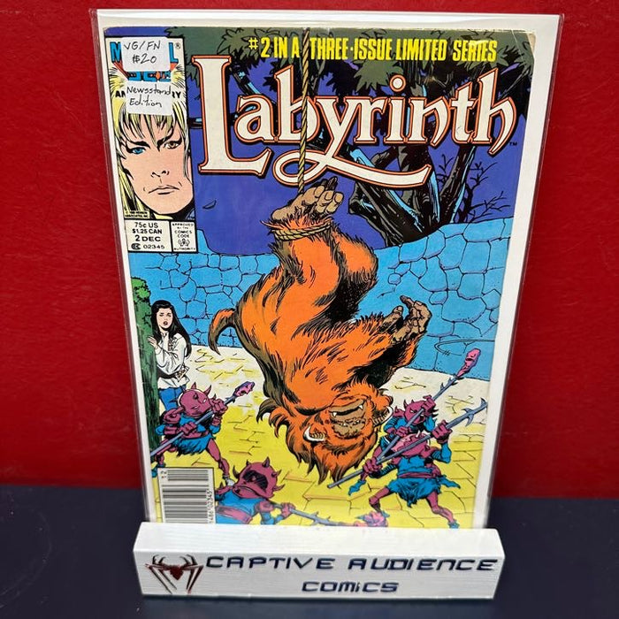 Labyrinth #2 - Newsstand Variant - VG/FN