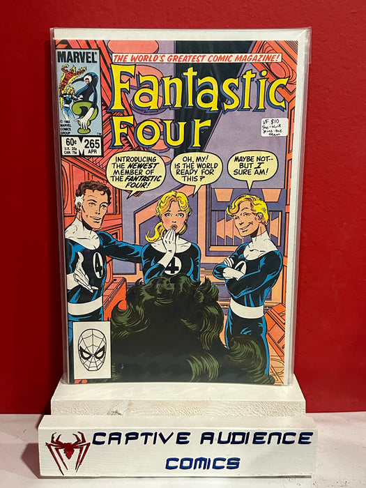 Fantastic Four, Vol. 1 #265 - She-Hulk Joins the Team - VF