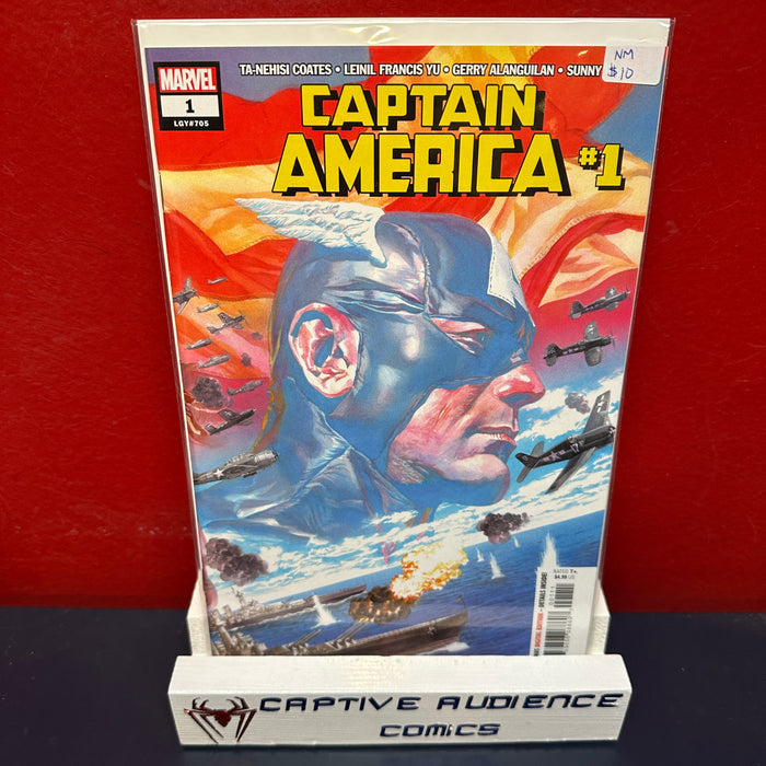 Captain America, Vol. 9 #1 - NM