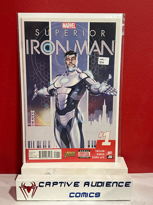 Superior Iron Man #1 - NM-