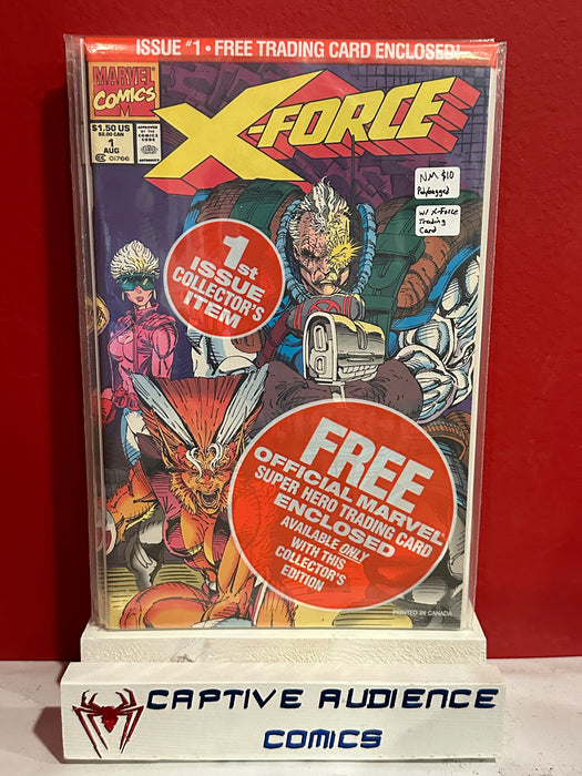 X-Force, Vol. 1 #1 - w/ X-Force Trading Card - Polybagged - NM