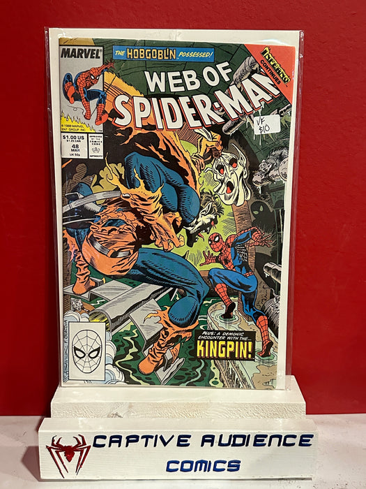 Web of Spider-Man, Vol. 1 #48 - VF