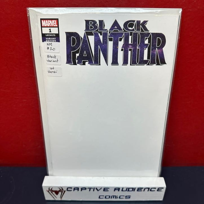 Black Panther, Vol. 7 #1 - Blank Variant - NM