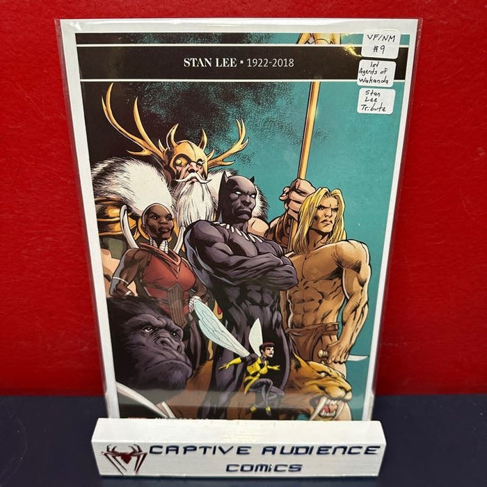 Avengers, Vol. 8 #12 - Stan Lee Tribute 1st Agents of Wakanda - VF/NM