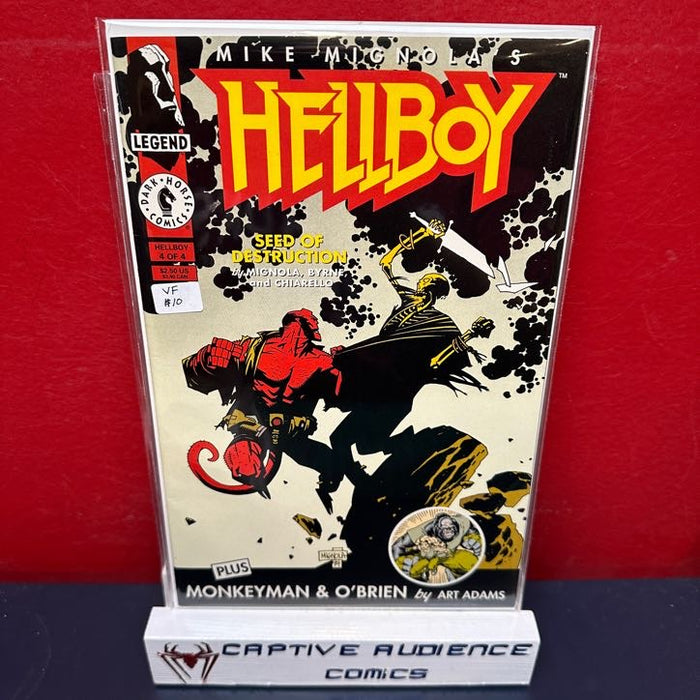 Hellboy: Seed of Destruction #4 - 1st Full Ogdru-Jahad - VF