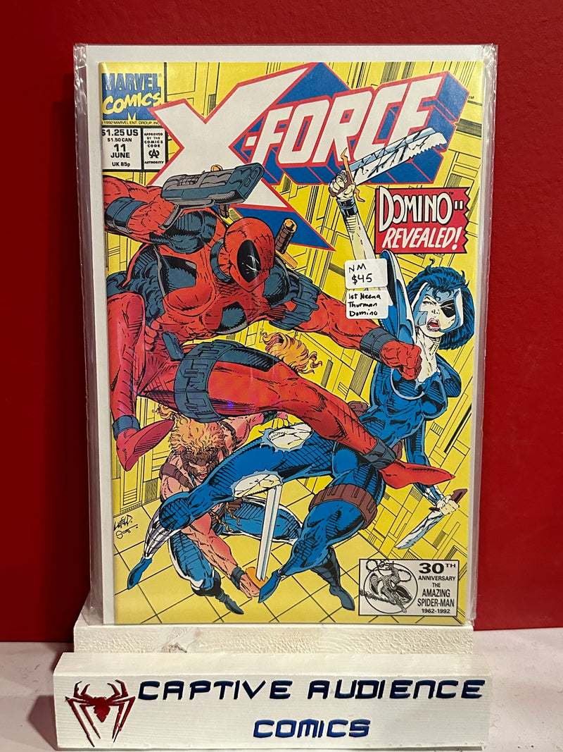 X-Force, Vol. 1 #11 - 1st Neena Thurman Domino - NM