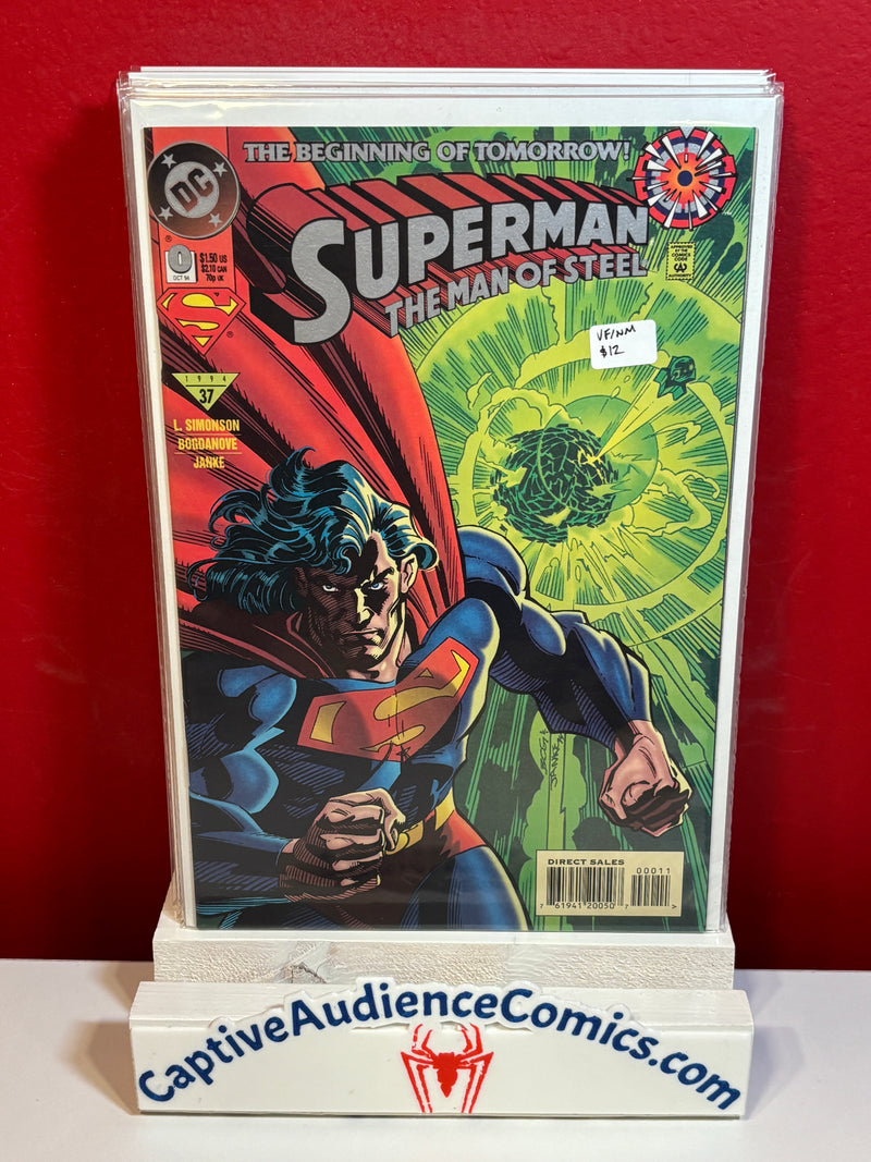 Superman: The Man of Steel #0 - VF/NM