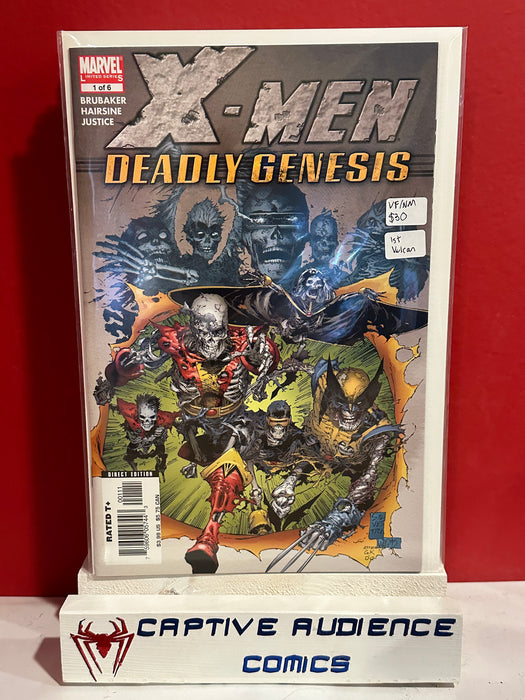 X-Men: Deadly Genesis #1 - 1st Vulcan - VF/NM