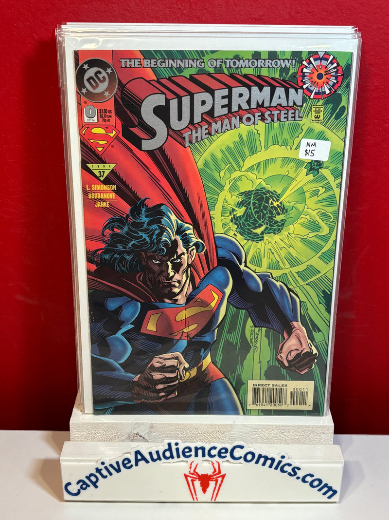 Superman: The Man of Steel #0 - NM