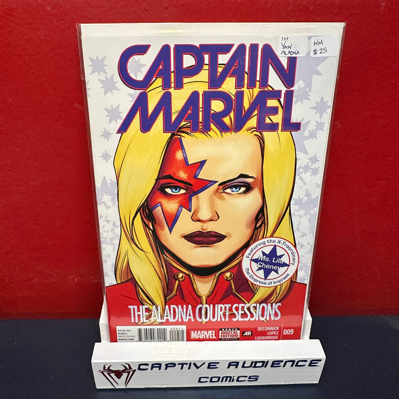 Captain Marvel, Vol. 9 #9 - 1st Yan of Aladna - NM