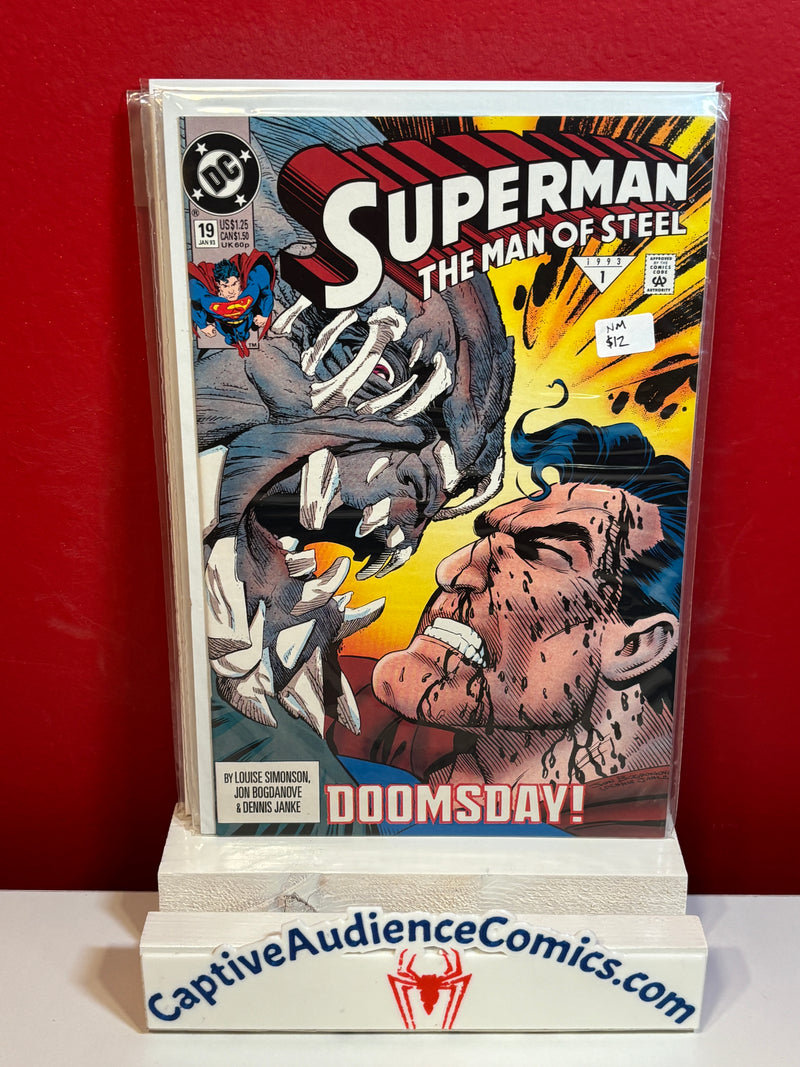 Superman: The Man of Steel #19 - 2nd Print - NM