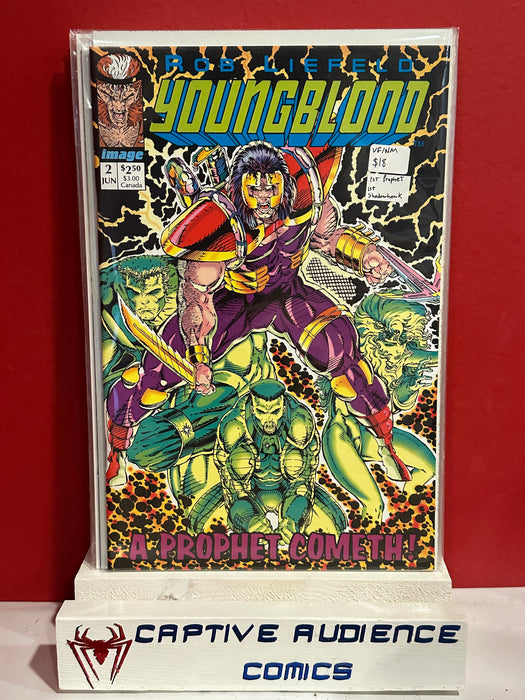 Youngblood, Vol. 1 #2 - 1st Prophet - 1st Shadowhawk - VF/NM