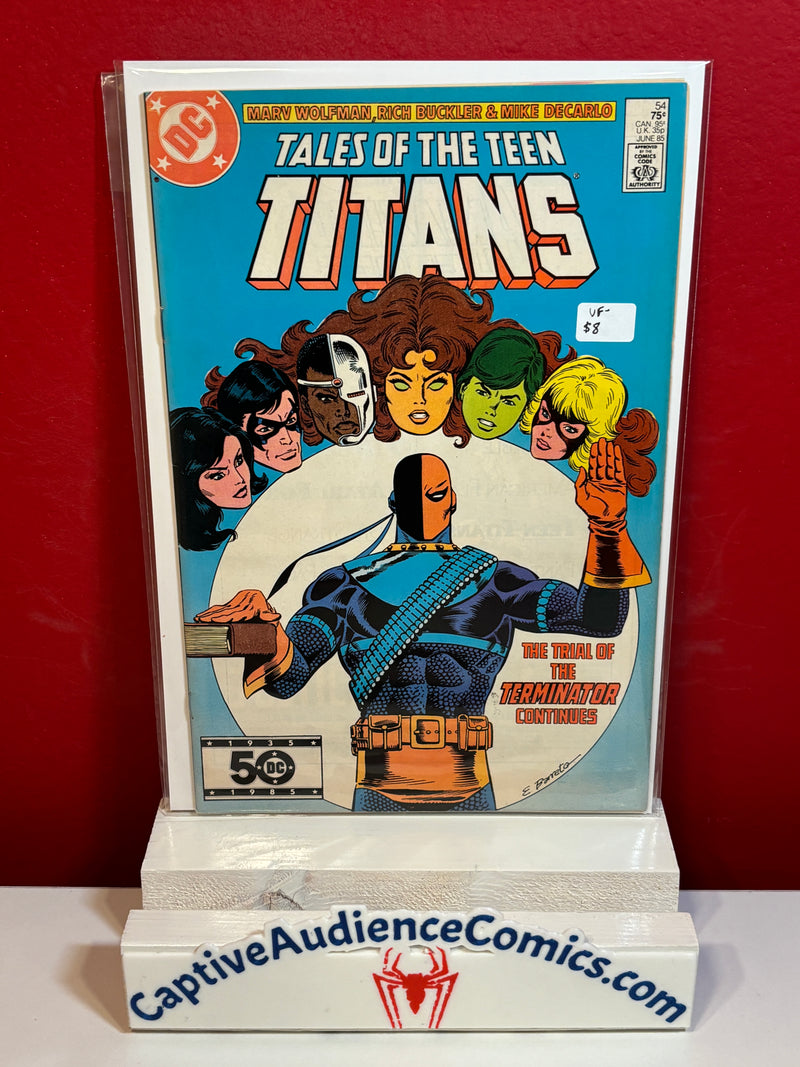 Tales of the Teen Titans #54 - VF-