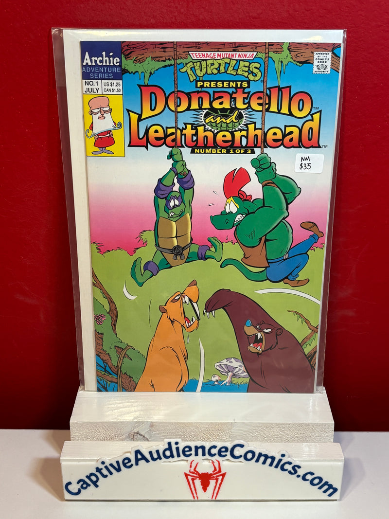Teenage Mutant Ninja Turtles Presents: Donatello and Leatherhead #1 - NM