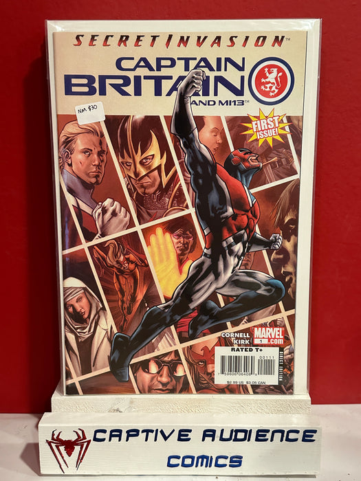 Captain Britain and MI:13 #1 - NM