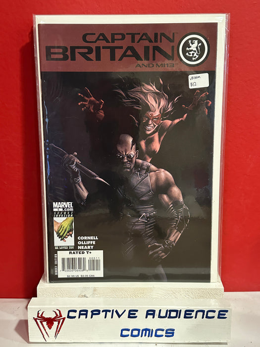 Captain Britain and MI:13 #5 - VF/NM