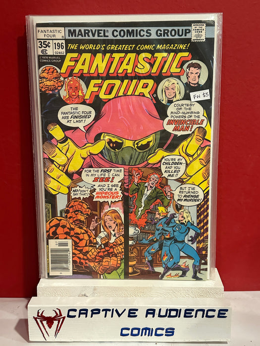 Fantastic Four, Vol. 1 #196 - FN