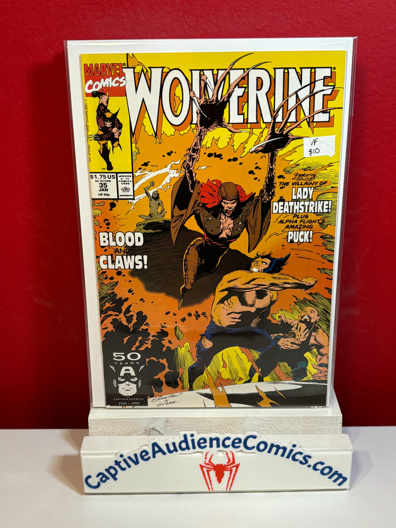 Wolverine, Vol. 2 #35 - VF