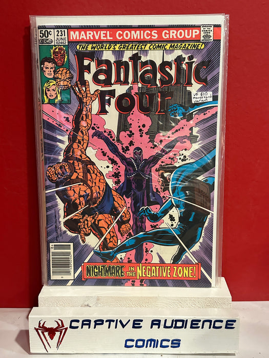 Fantastic Four, Vol. 1 #231 - Newsstand Variant - VF