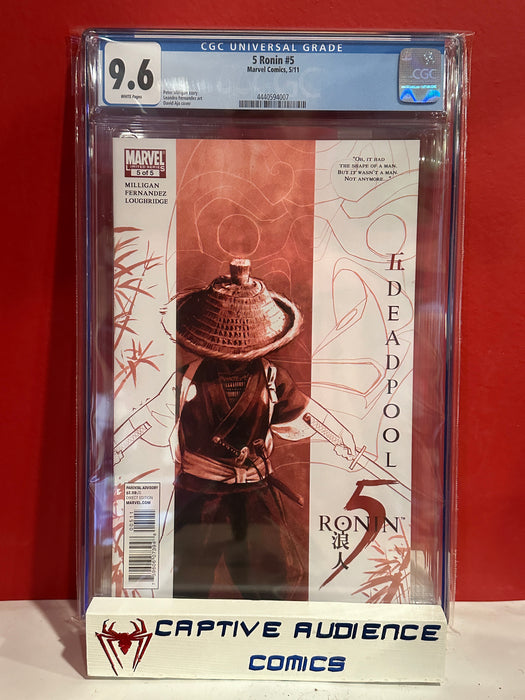 5 Ronin #5 - CGC 9.6