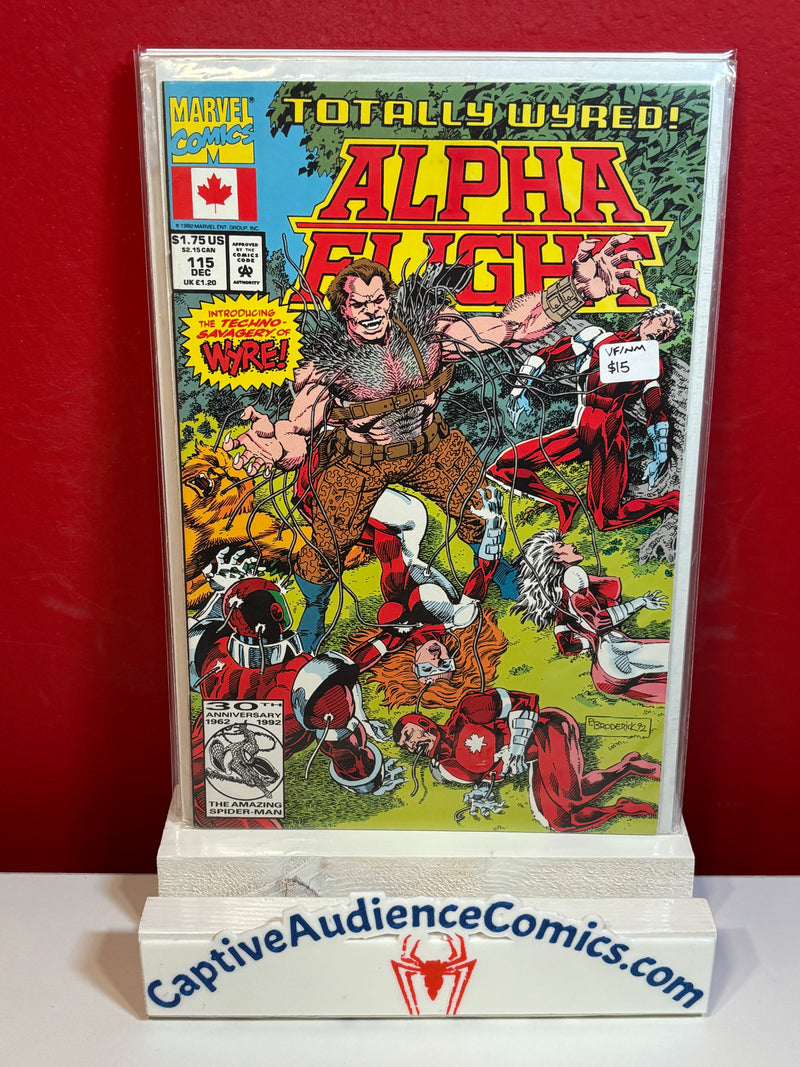 Alpha Flight, Vol. 1 #115 - VF/NM