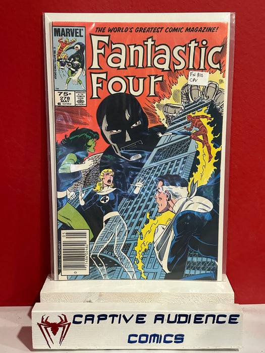 Fantastic Four, Vol. 1 #278 - CPV - FN