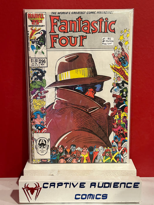 Fantastic Four, Vol. 1 #296 - 25th Anniversary Frame Cover - VF-