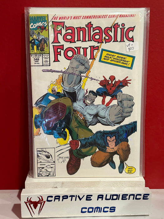 Fantastic Four, Vol. 1 #348 - VF+