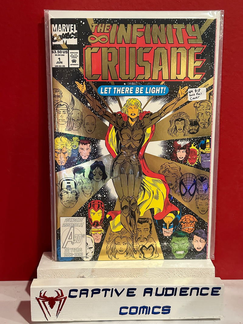 Infinity Crusade #1 - Gold Foil Cover - NM