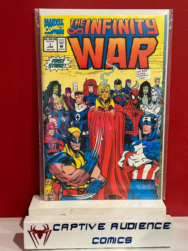Infinity War, The #1 - Gate Fold Wraparound Cover - NM