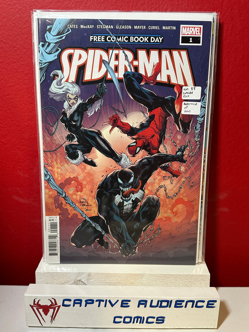 Free Comic Book Day 2020 (Spider-Man / Venom) #1 - Intended First Appearance of Virus - NM