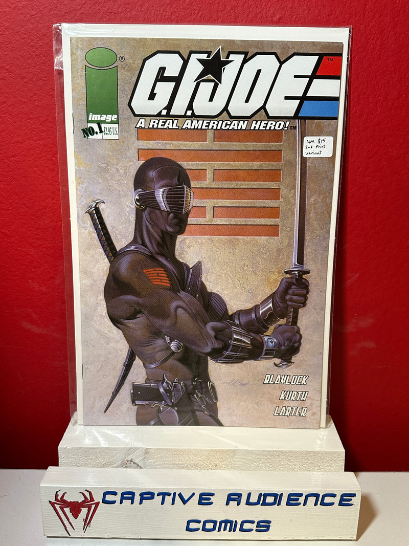 G.I. Joe: A Real American Hero #1 - 2nd Print Variant - NM