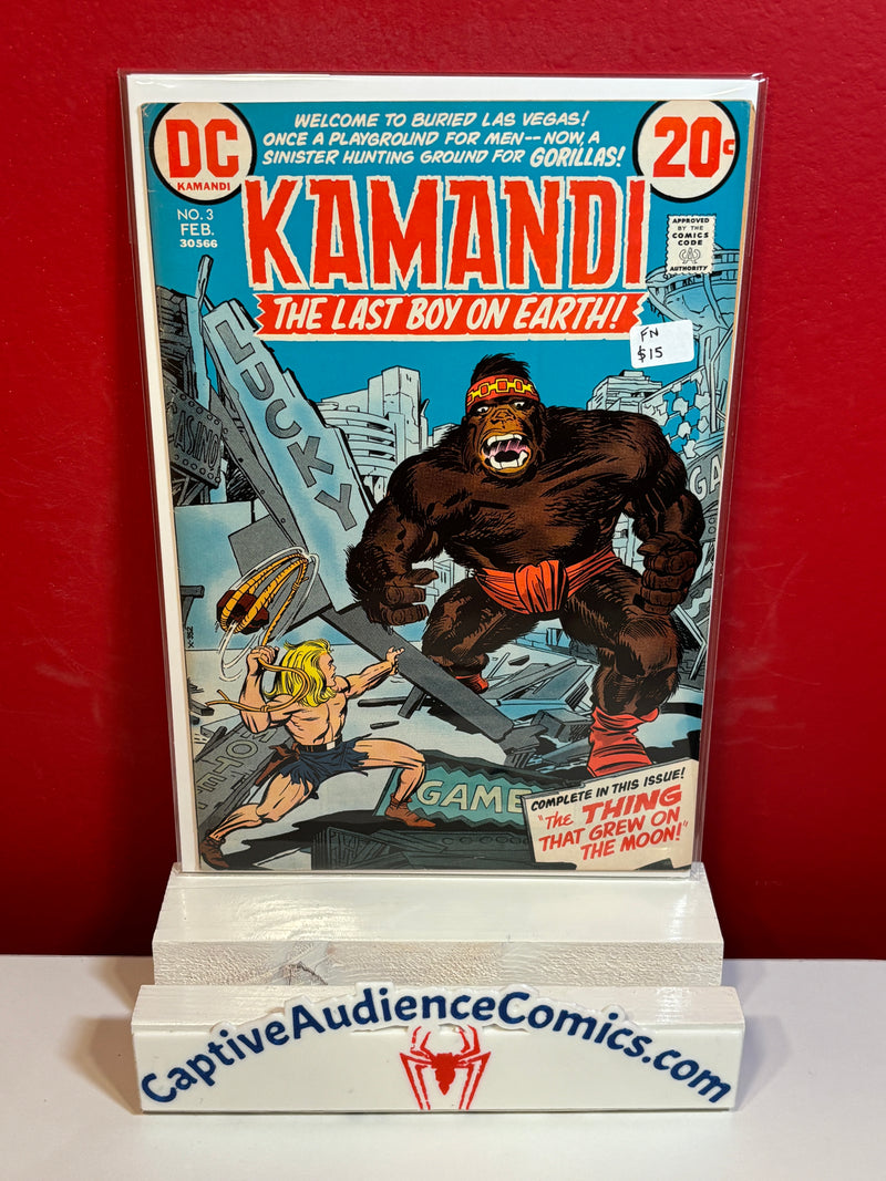 Kamandi: The Last Boy on Earth! #3 - FN