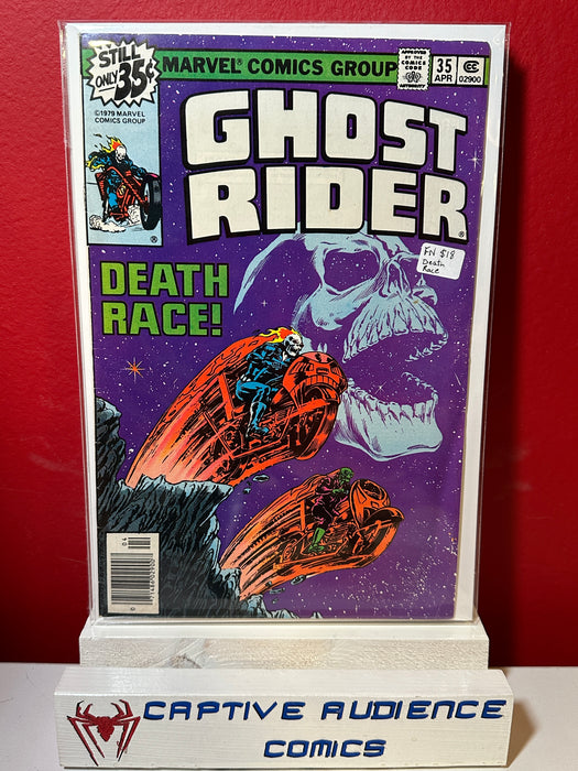 Ghost Rider, Vol. 1 #35 - Death Race - FN