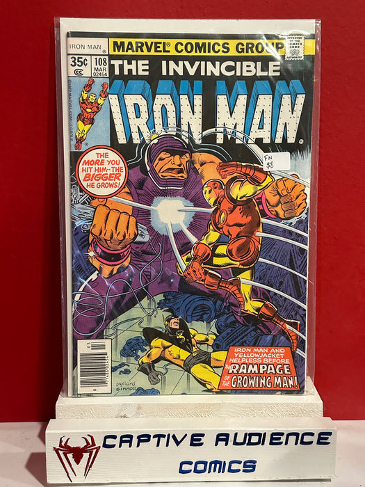 Iron Man, Vol. 1 #108 - FN