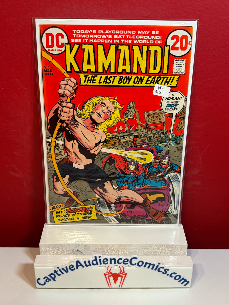 Kamandi: The Last Boy on Earth! #4 - VF-