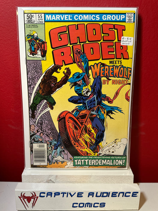 Ghost Rider, Vol. 1 #55 - Newsstand Variant - VF-
