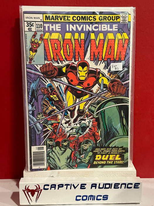 Iron Man, Vol. 1 #110 - FN+