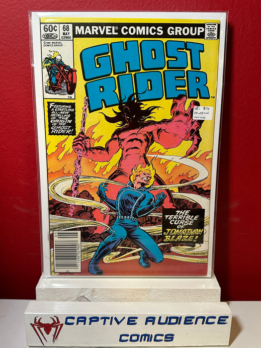Ghost Rider, Vol. 1 #68 - Newsstand Variant - VF-