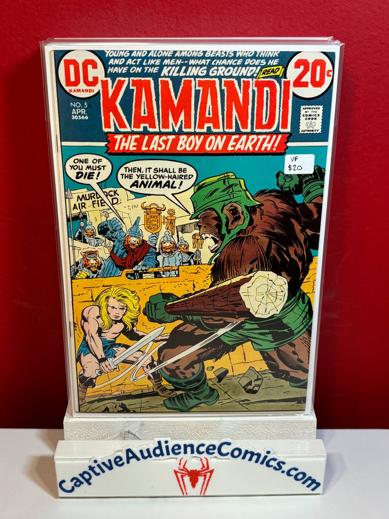 Kamandi: The Last Boy on Earth! #5 - VF