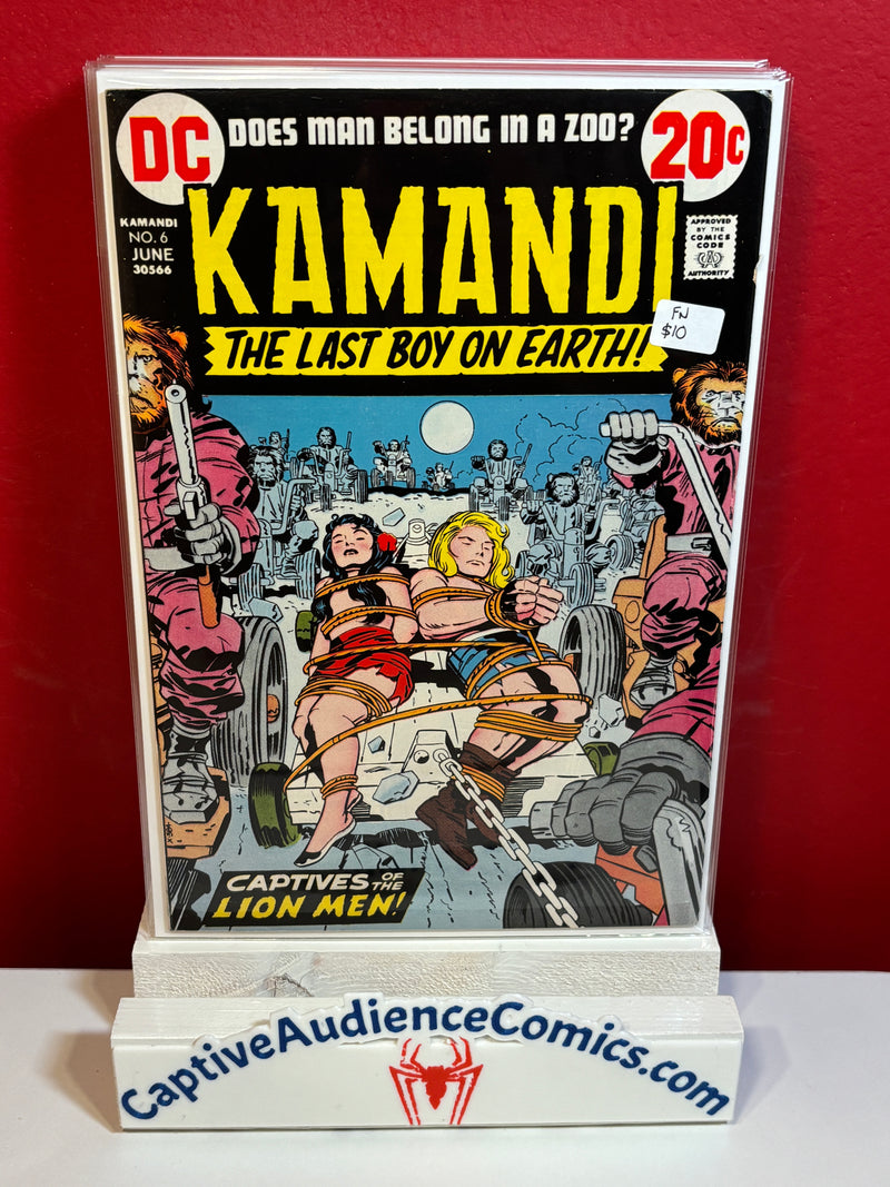 Kamandi: The Last Boy on Earth! #6 - FN