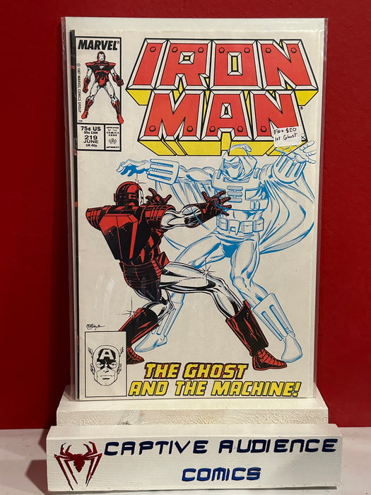 Iron Man, Vol. 1 #219 - 1st Ghost - FN+