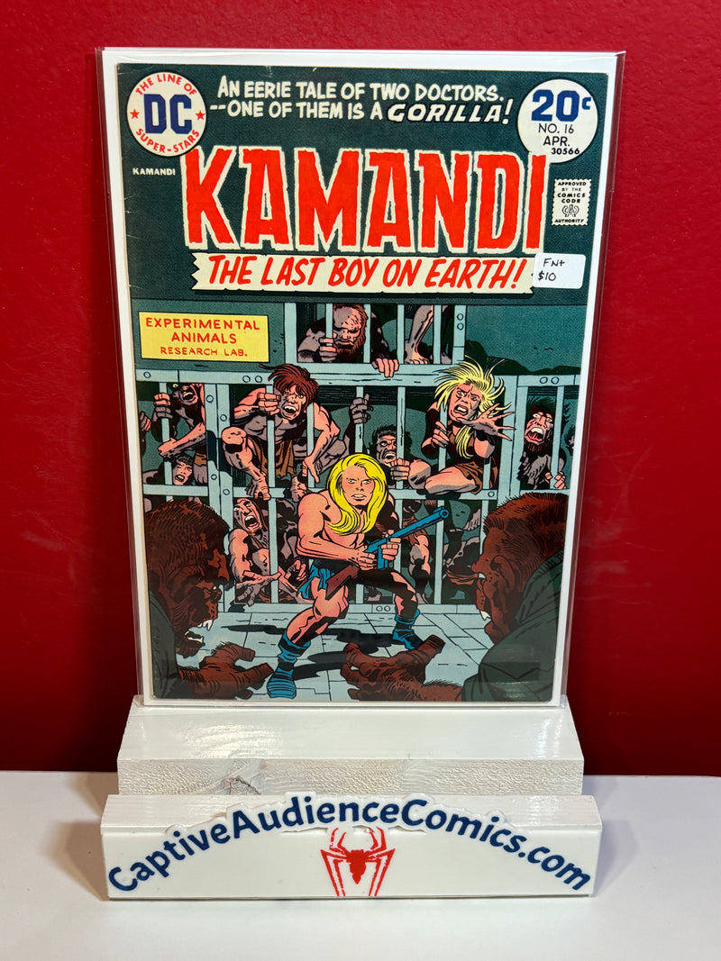 Kamandi: The Last Boy on Earth! #16 - FN+