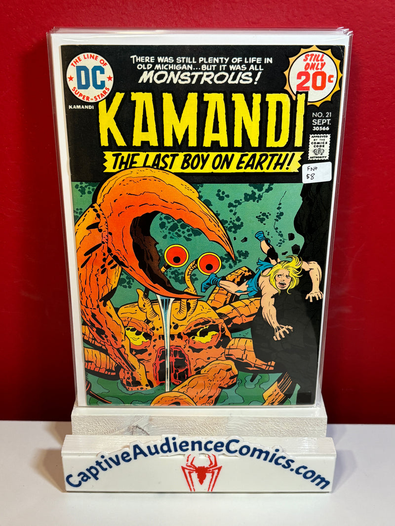 Kamandi: The Last Boy on Earth! #21 - FN+