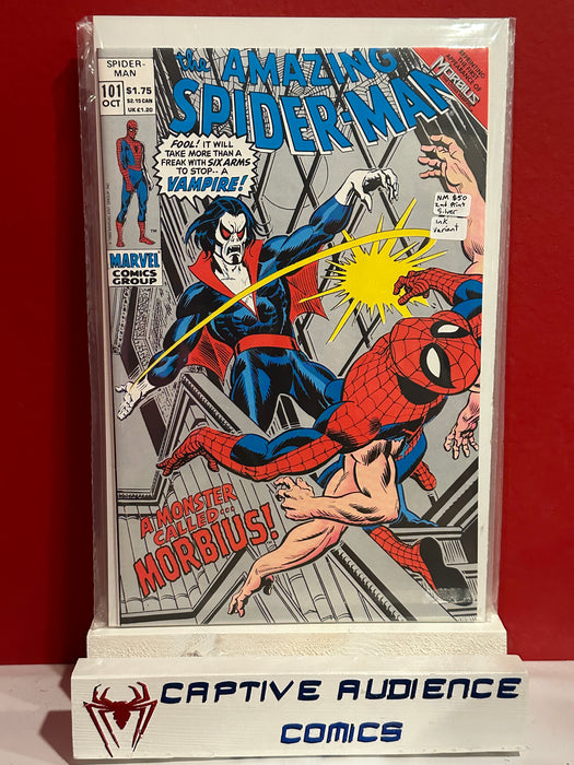 Amazing Spider-Man, The Vol. 1 #101 - 2nd Print Silver Ink Variant - NM