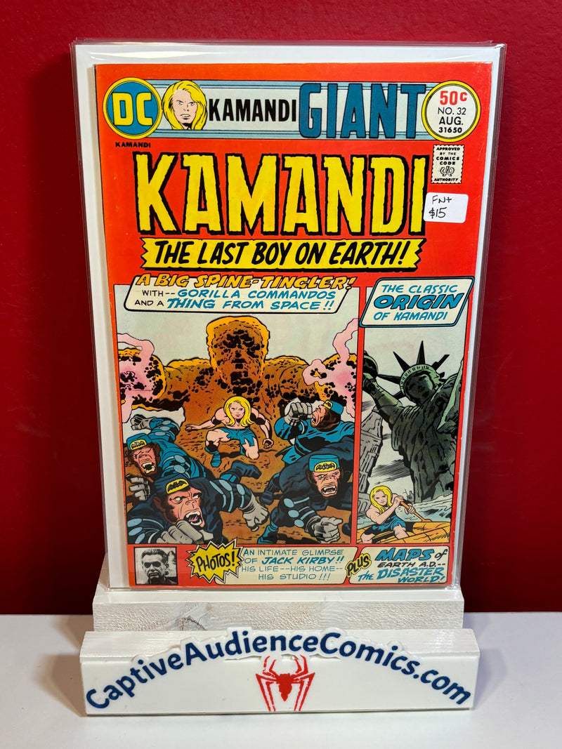 Kamandi: The Last Boy on Earth! #32 - FN+