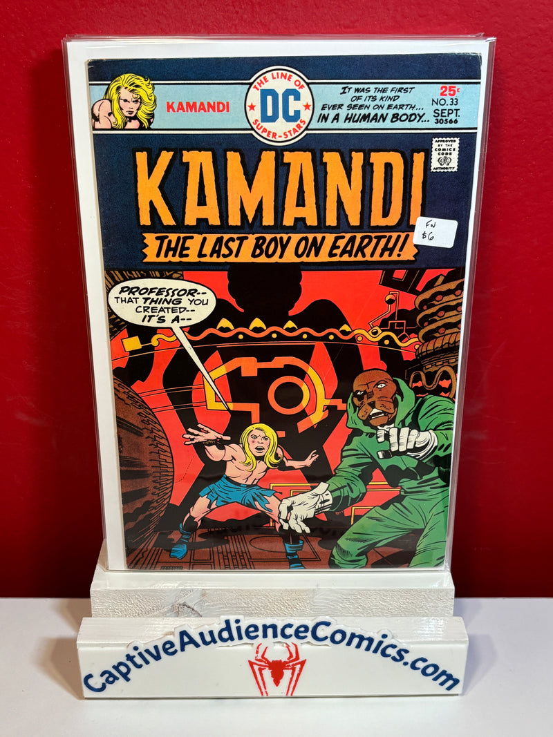 Kamandi: The Last Boy on Earth! #33 - FN