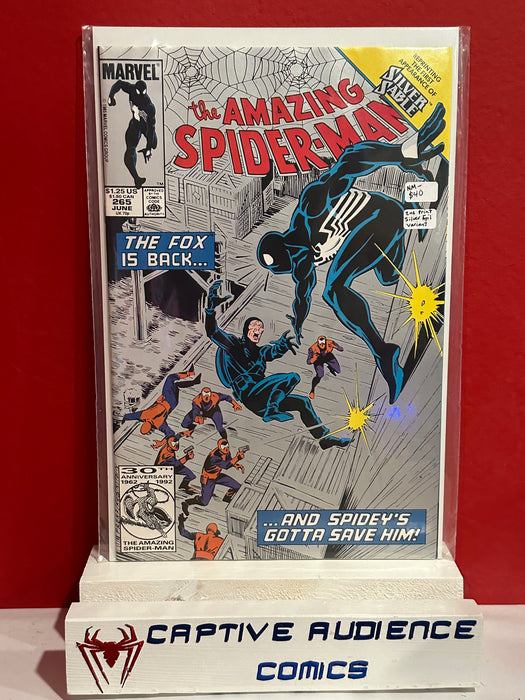 Amazing Spider-Man, The Vol. 1 #265 - 2nd Print Silver Foil Variant - NM-