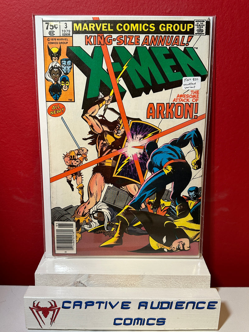 Uncanny X-Men, The Vol. 1 Annual #3 - Newsstand Variant - FN+